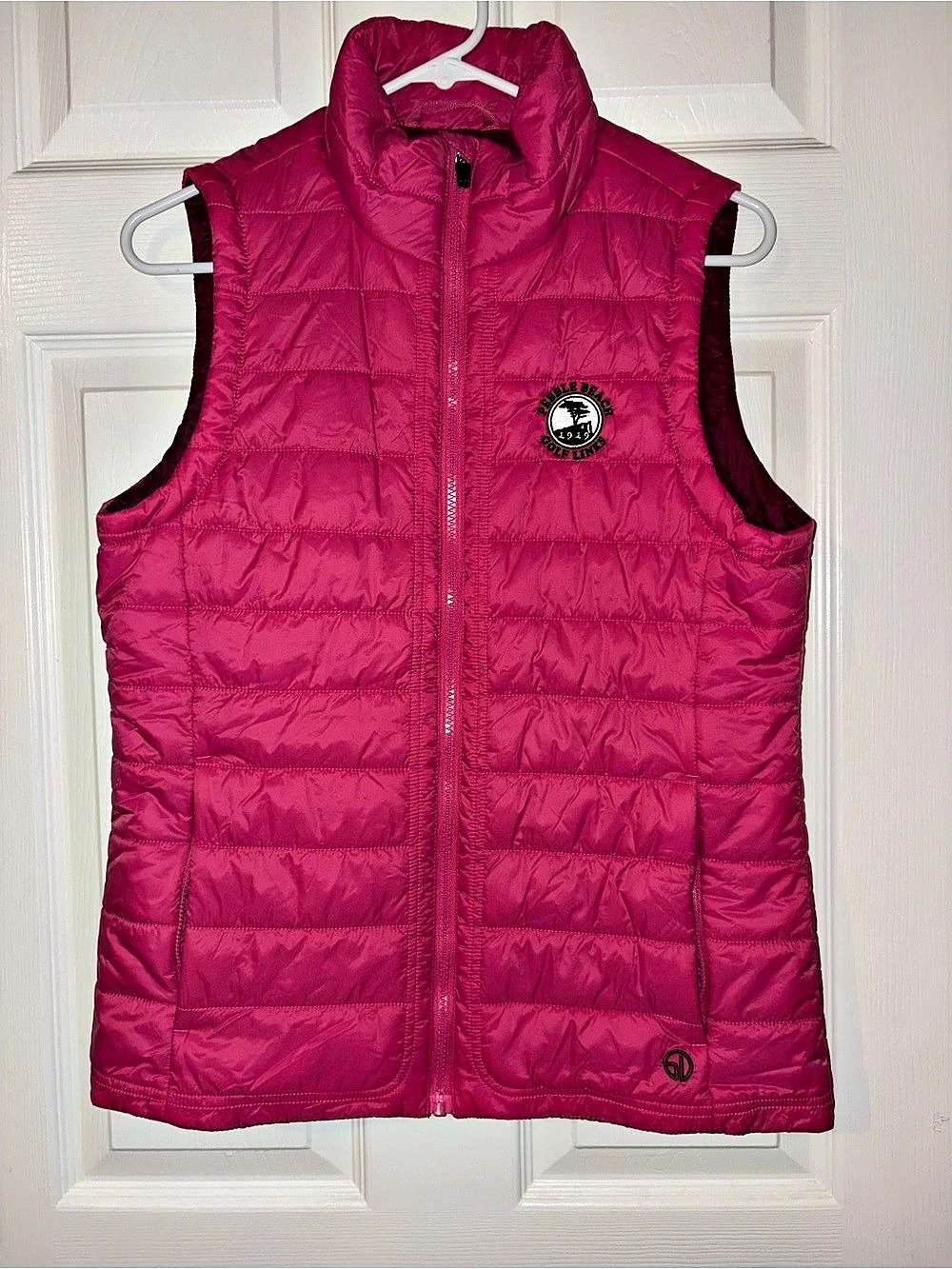 Straight Down Pebble Beach Women's Cloud Vest Pink Medium